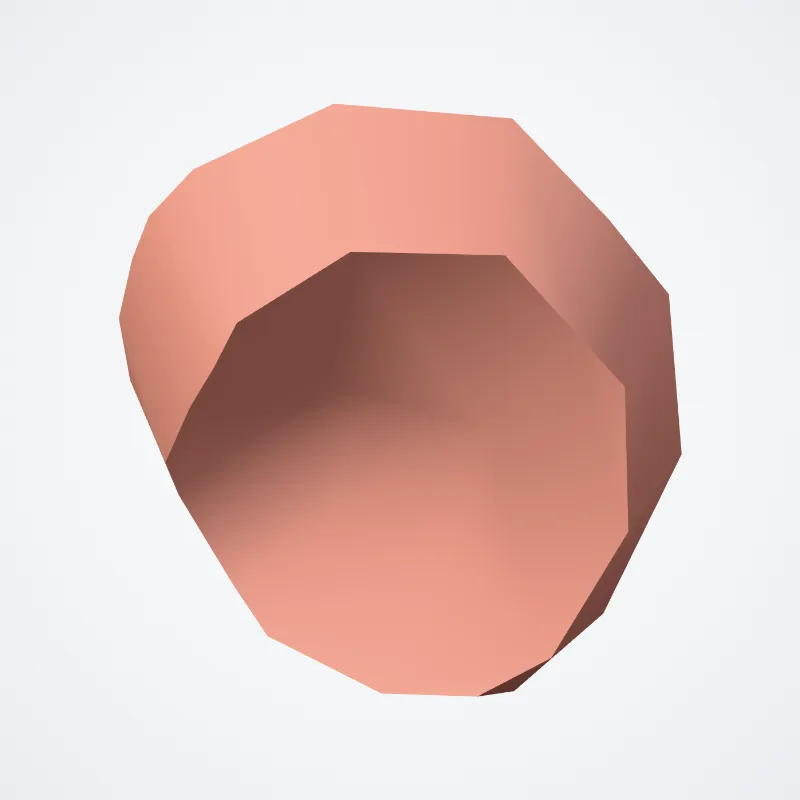 Angulus oris (Angle of mouth) hervorgehoben in einem 3D-Modell des menschlichen Körpers