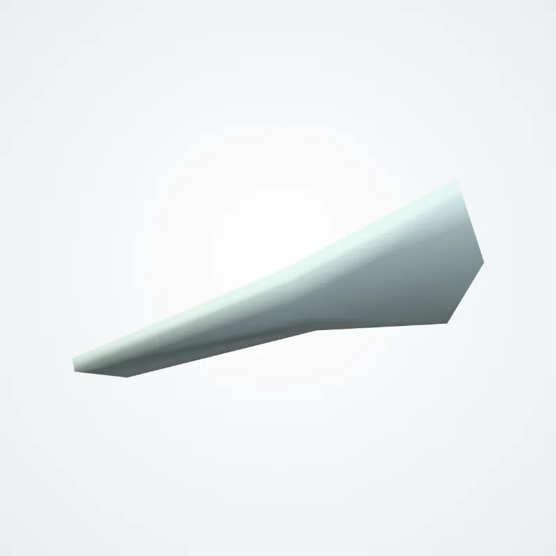 Discus articulationis radioulnaris distalis (Articular disc of distal radio-ulnar joint) hervorgehoben in einem 3D-Modell des menschlichen Körpers