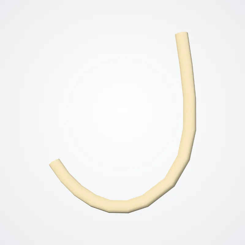 (Communicating branch of median nerve with ulnar nerve) ((Ramus communicans ulnaris nervi mediani)) highlighted in a 3D model of the human body