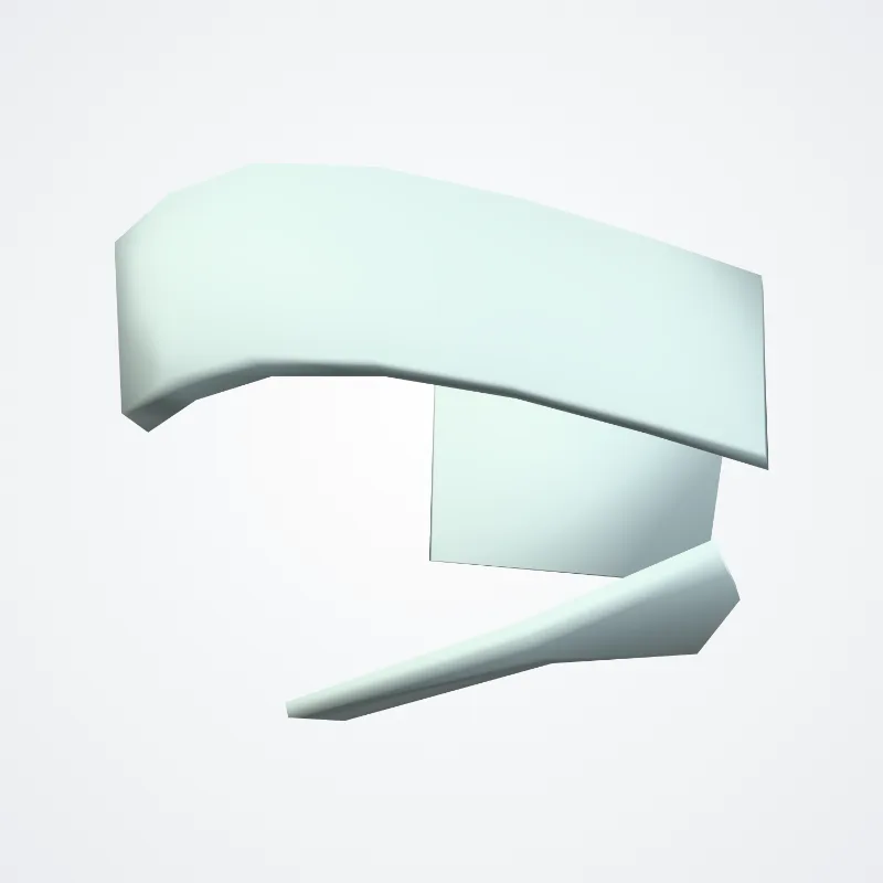 Articulatio radioulnaris distalis (Distal radio-ulnar joint) hervorgehoben in einem 3D-Modell des menschlichen Körpers