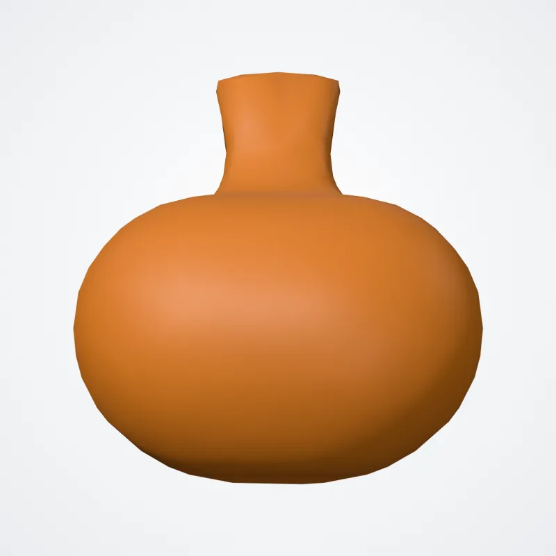 Hypophysis highlighted in a 3D model of the human body