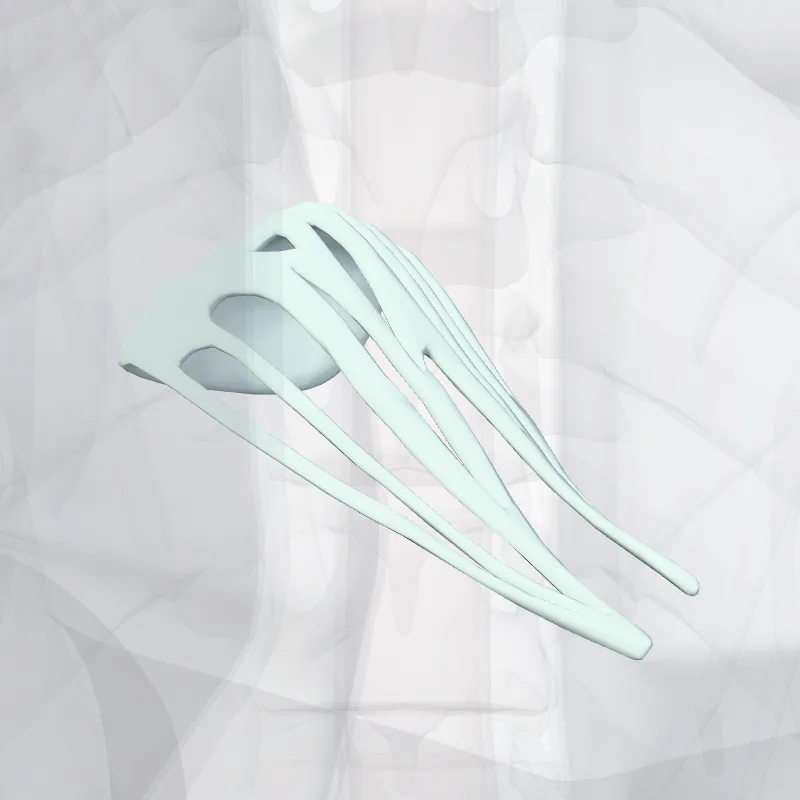 Inferior leaflet of right atrioventricular valve (Cuspis inferior valvae atrioventricularis dextrae) highlighted in a 3D model of the human body