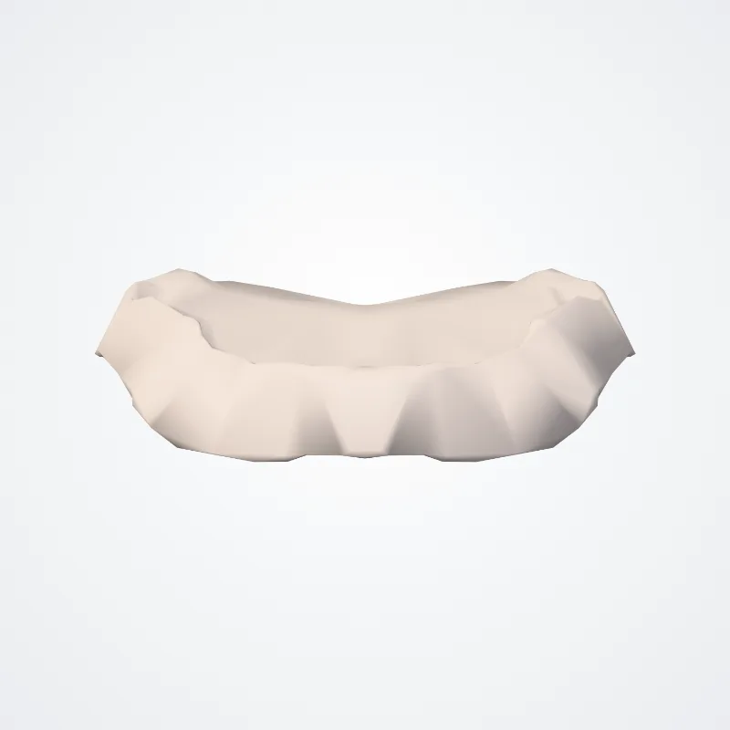 Discus intervertebralis C2-C3 (Intervertebral disc C2-C3) hervorgehoben in einem 3D-Modell des menschlichen Körpers