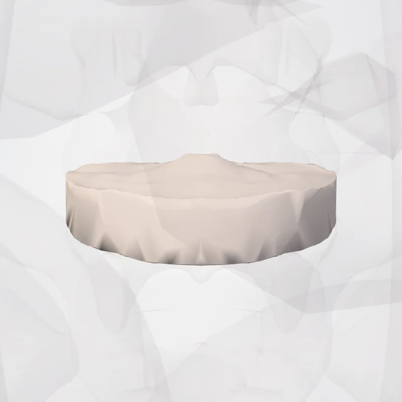 Intervertebral disc L4-L5 (Discus intervertebralis L4-L5) highlighted in a 3D model of the human body
