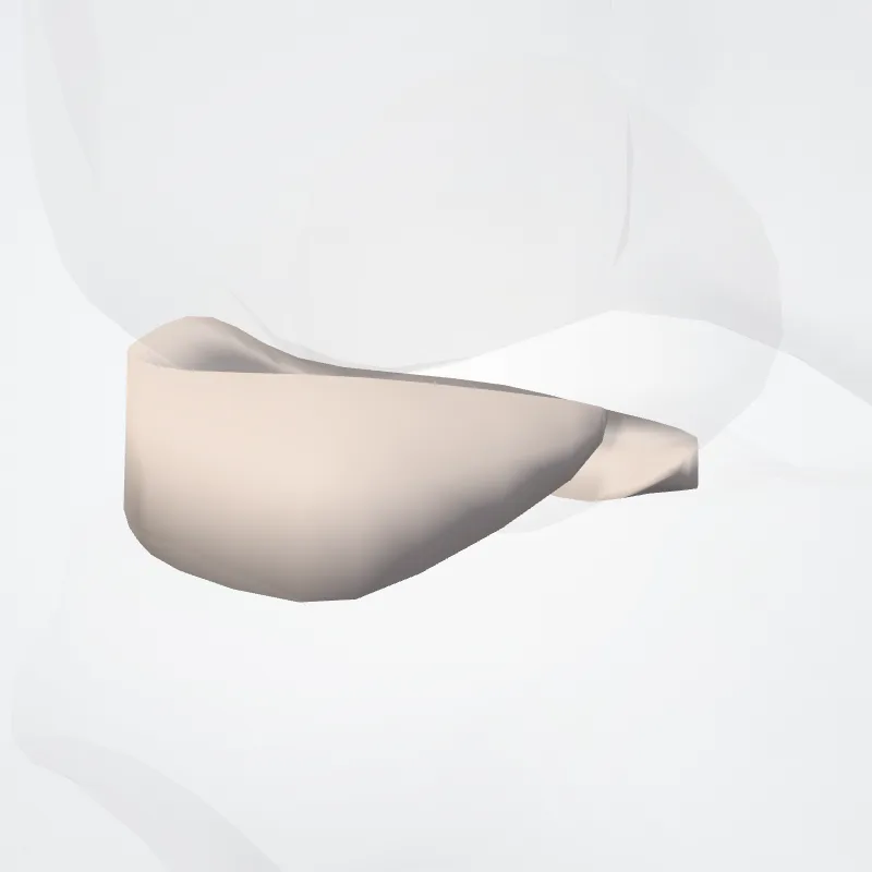 Meniscus lateralis (Lateral meniscus) hervorgehoben in einem 3D-Modell des menschlichen Körpers