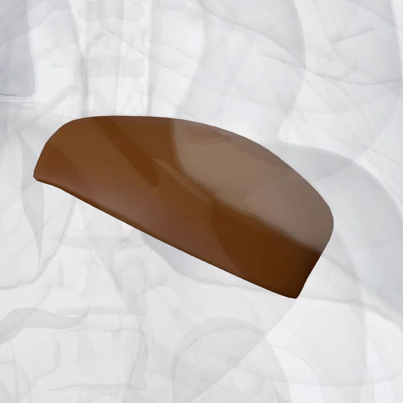 Left posterior lateral segment of liver (II) (Segmentum posterius laterale sinistrum hepatis (II)) highlighted in a 3D model of the human body