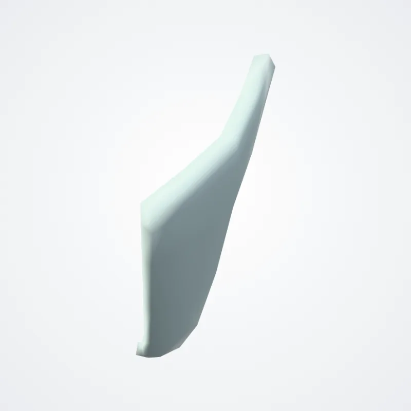 Ligamentum talocalcaneum mediale (Medial talocalcaneal ligament) hervorgehoben in einem 3D-Modell des menschlichen Körpers