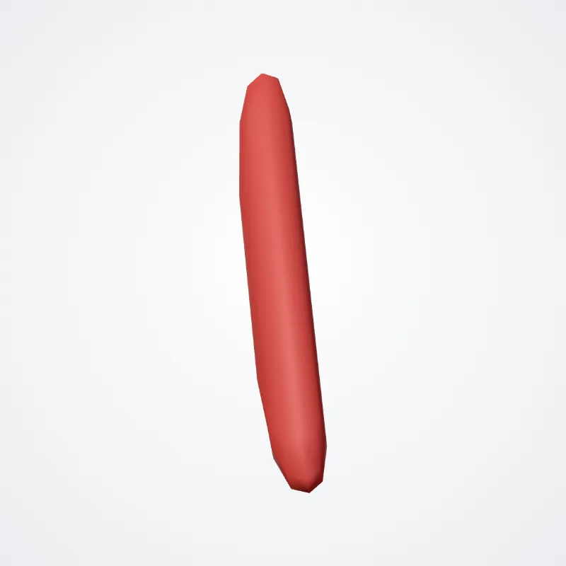 Nucleus ambiguus highlighted in a 3D model of the human body