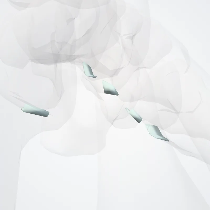 Plantar tarsometatarsal ligaments (Ligamenta tarsometatarsea plantaria) highlighted in a 3D model of the human body