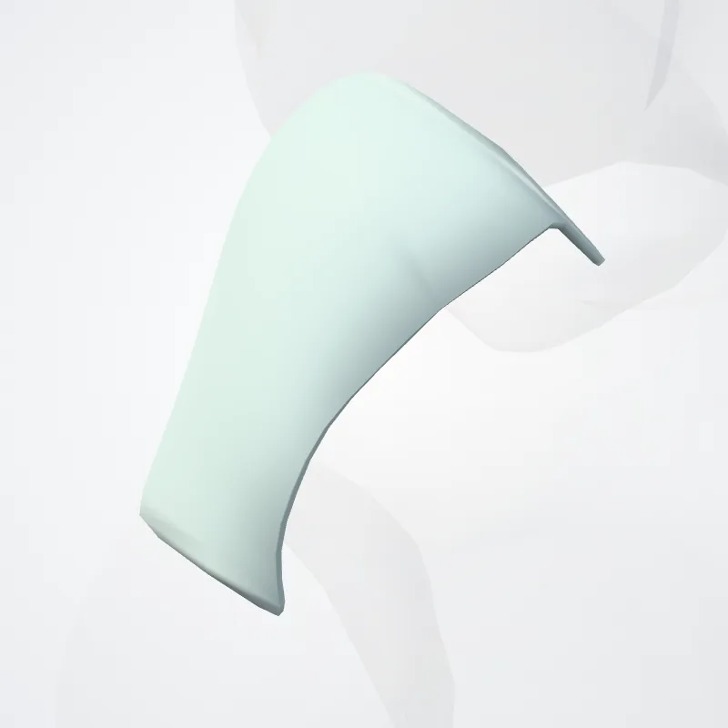 Popliteofibular ligament (Ligamentum popliteofibulare) highlighted in a 3D model of the human body