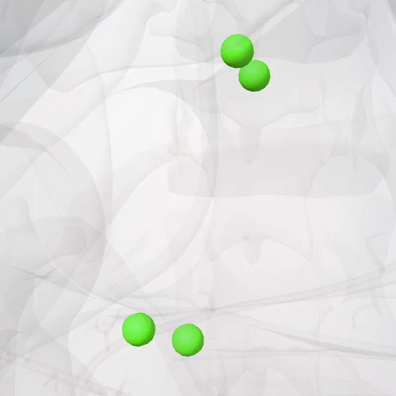 Nodi pylorici (Pyloric nodes) hervorgehoben in einem 3D-Modell des menschlichen Körpers