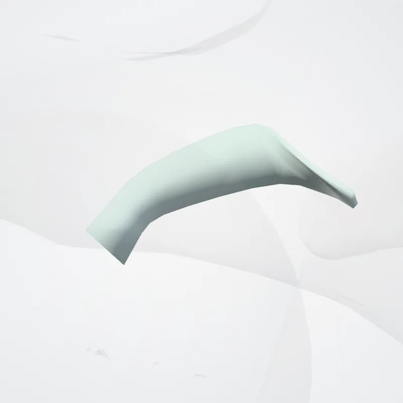 Ligamentum glenohumerale superius (Superior glenohumeral ligament) hervorgehoben in einem 3D-Modell des menschlichen Körpers