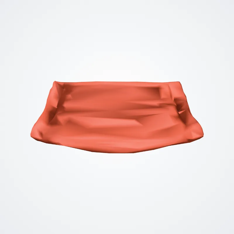 Transverse arytenoid muscle (Musculus arytenoideus transversus) highlighted in a 3D model of the human body