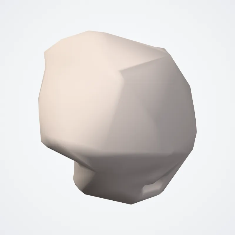 Trapezoid bone (Os trapezoideum) highlighted in a 3D model of the human body